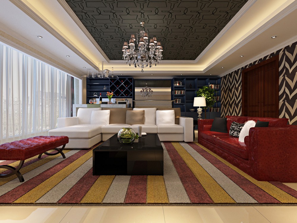 酒红色的真皮沙发真的好吗？