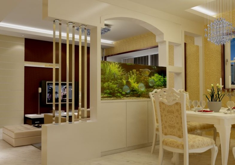 活用客厅活动隔断 小户型也能有大视野